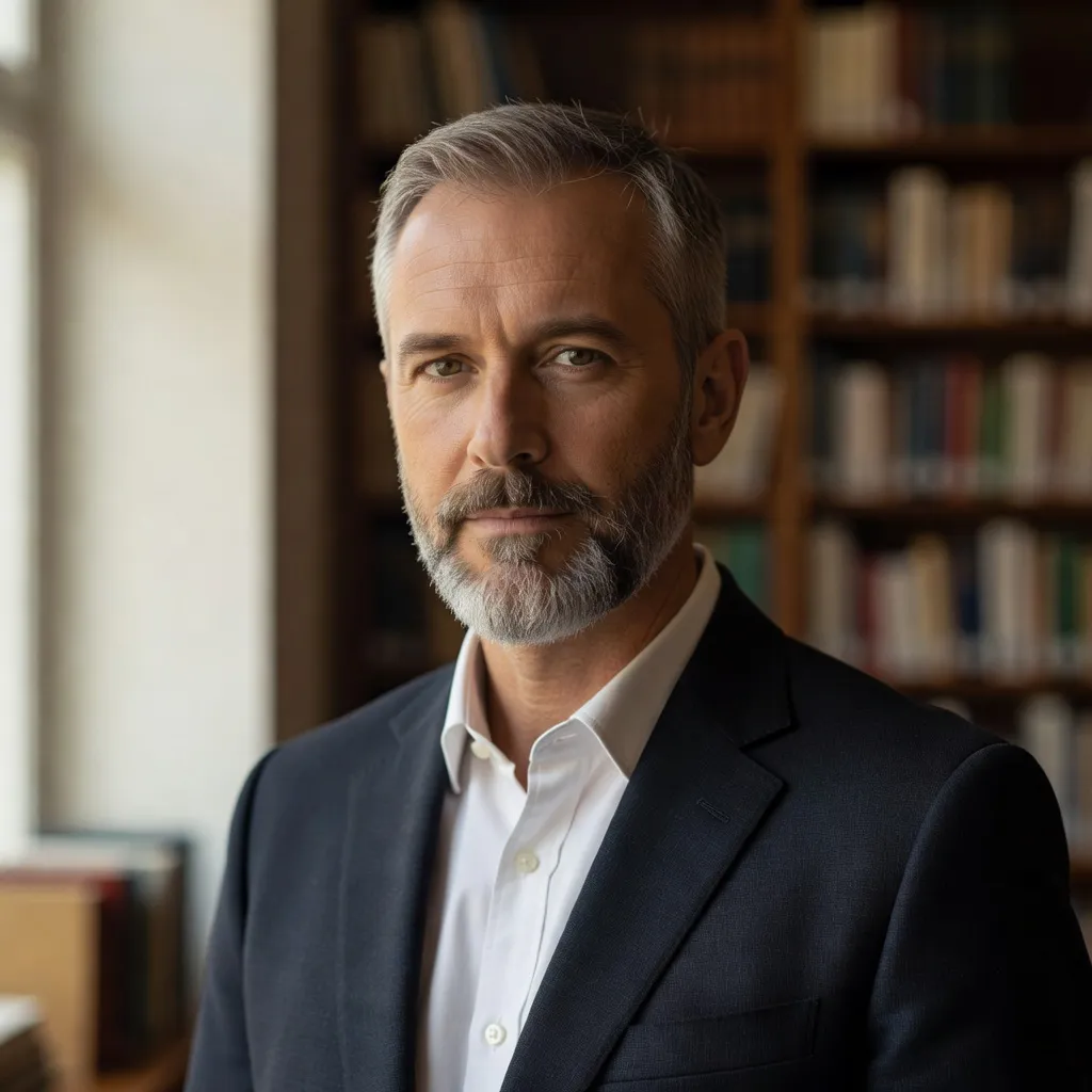 Portrait editorial de Stanislas Volkov, historien specialiste de la Russie kievienne